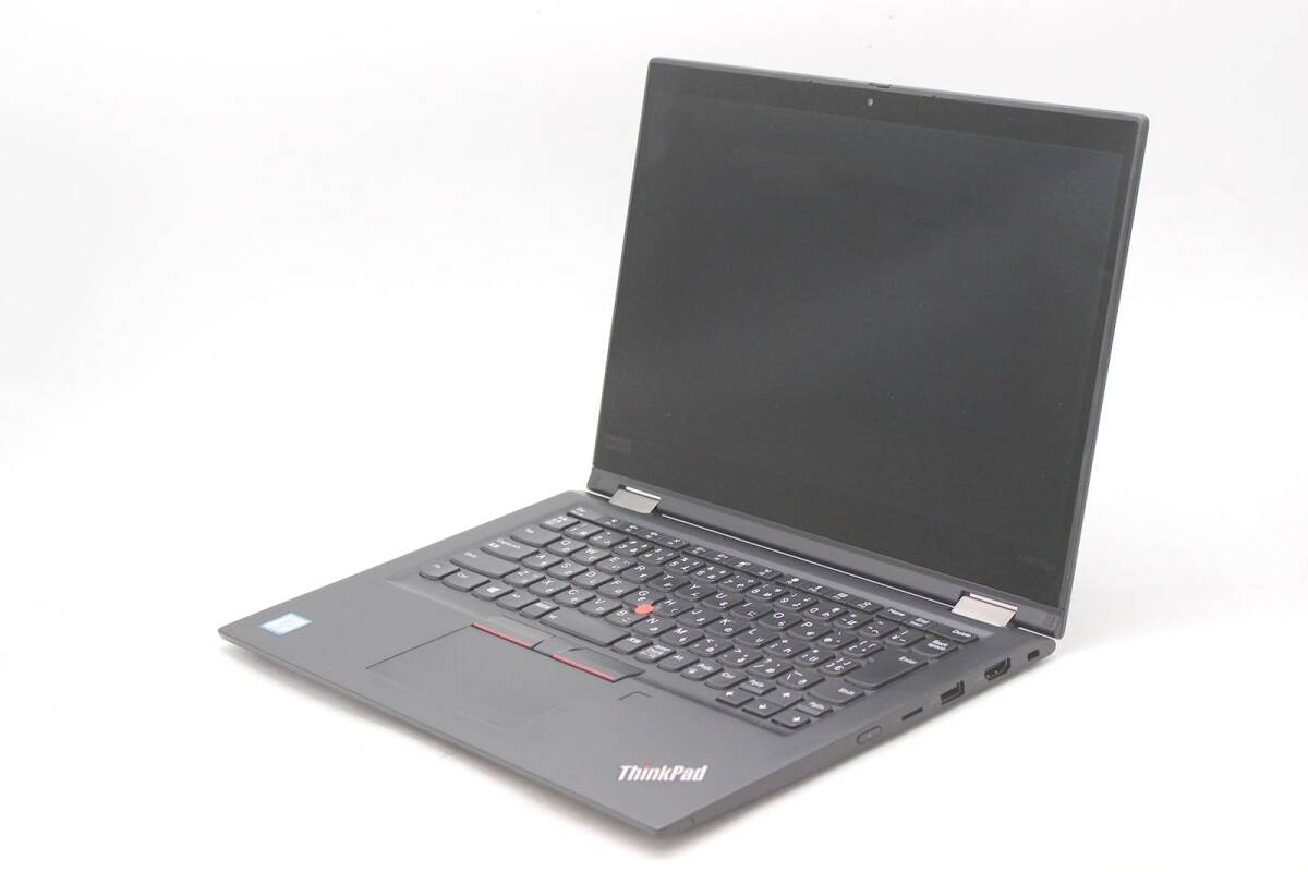 ジャンク 返品不可 AC欠品 フルHD 13.3型タッチ Lenovo ThinkPad X390 Yoga Type-20NQ OS無 八世代 i5-8265u 16GB NVMe 256GB-SSD 管:1038f_画像1