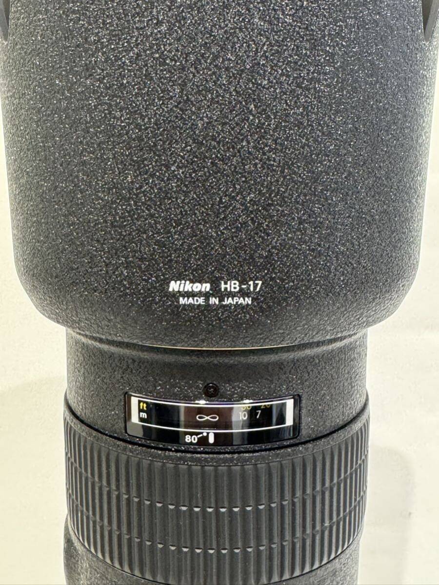 ニコン AF-S ED NIKKOR 80-200 F2.8Dケース付 _画像8