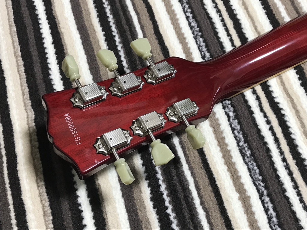 MOD(モデファイ済）FERNANDES Burny SRLG55 Vintage Lemon Dropレスポールタイプギターです。の画像7