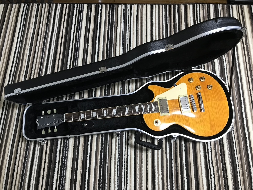 MOD(モデファイ済）FERNANDES Burny SRLG55 Vintage Lemon Dropレスポールタイプギターです。の画像2