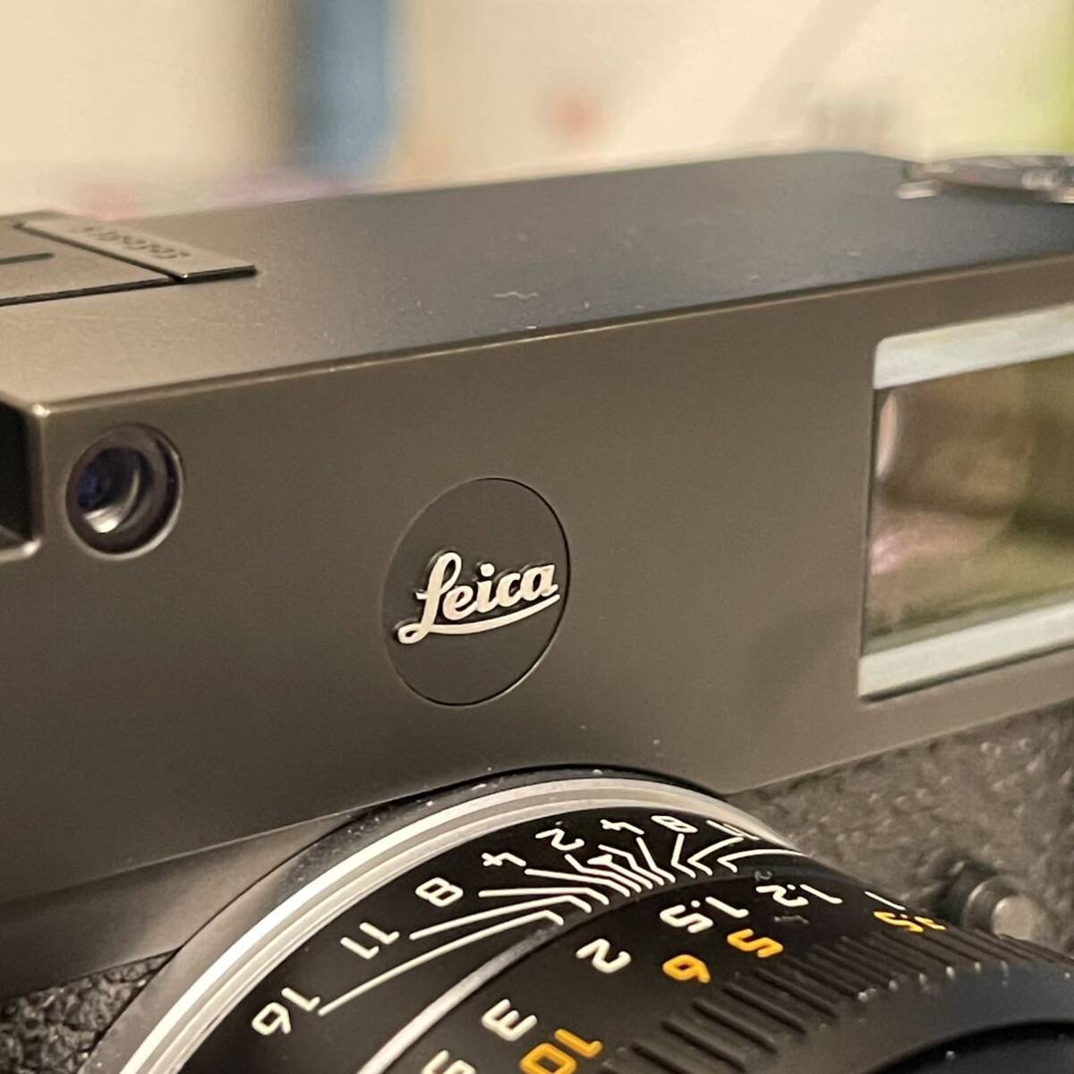 Leica ライカロゴマーク黒 M6-M7-M8-M9-M10-M11-Q2 用_画像4
