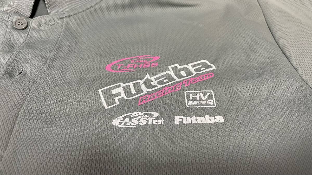 ◆◇◆ Futaba 双葉 フタバ Racing Team ポロシャツ 中古美品 PS02 ◆◇◆の画像4