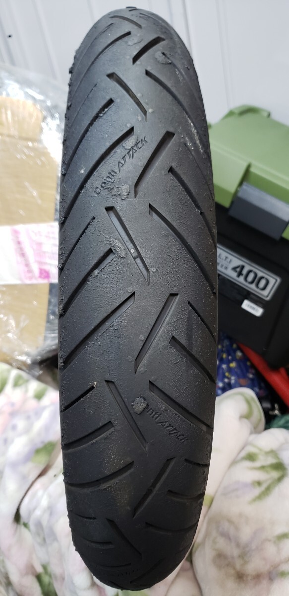 中古 Continental コンチネンタル タイヤ前後セット 110/80 ZR 18 150/65 R18 コンチロードアタック3CR ContiRoadAttack3 CR  Z1 Z2の画像7