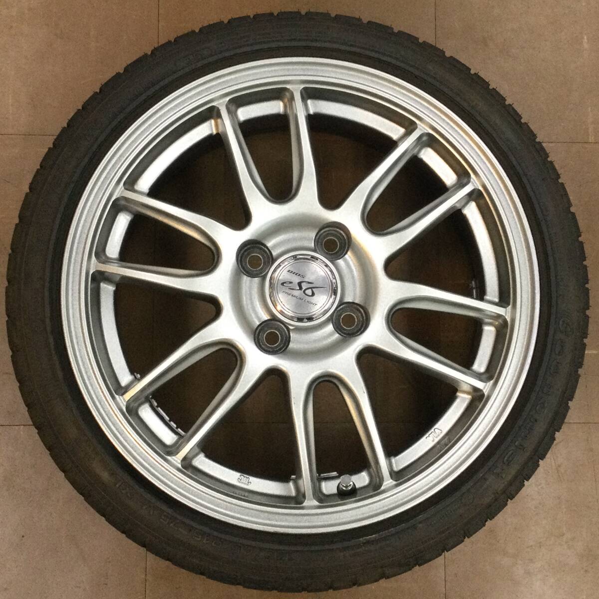 ワゴンR MRワゴン パレット ラパン ライフ ゼスト EKワゴン モコ 軽量 DIOS ES6 15インチ 6J 100-4 165/45R15 激安タイヤセット！！_画像5