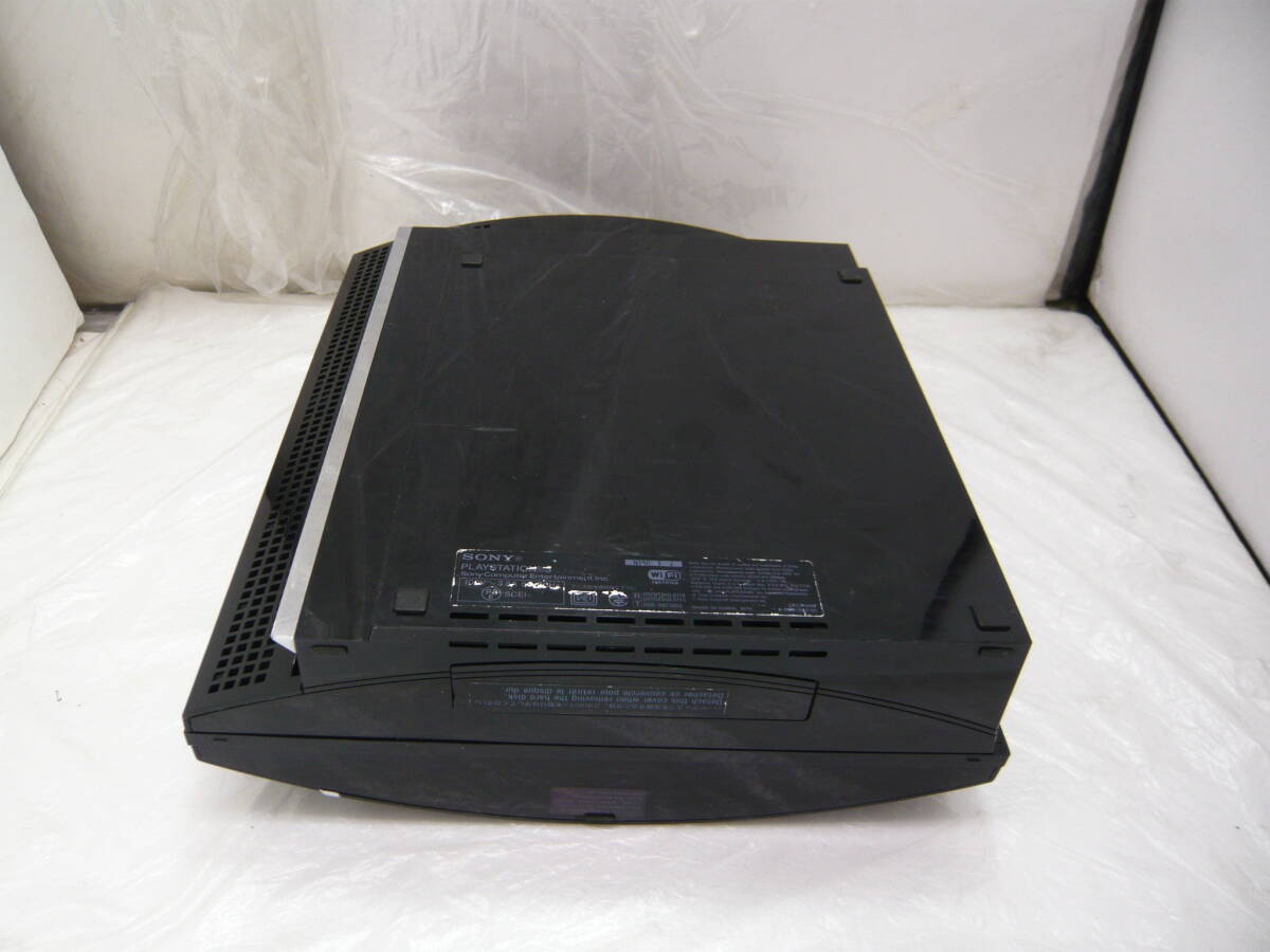 ☆ ソニー SONY PLAYSTATION3 ゲーム機 本体 CECHA00 黒 PS3 Serial 02-27430152-0771079 ☆_画像6