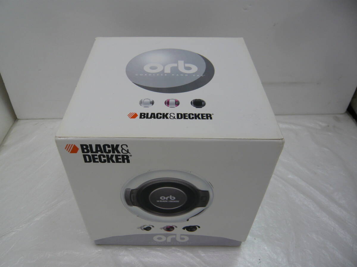 ☆ 未使用 保管品 ブラック アンド デッカー BLACK & DECKER ポータブル 掃除機 ORB48W -JP コードレス ハンディ クリーナー ☆