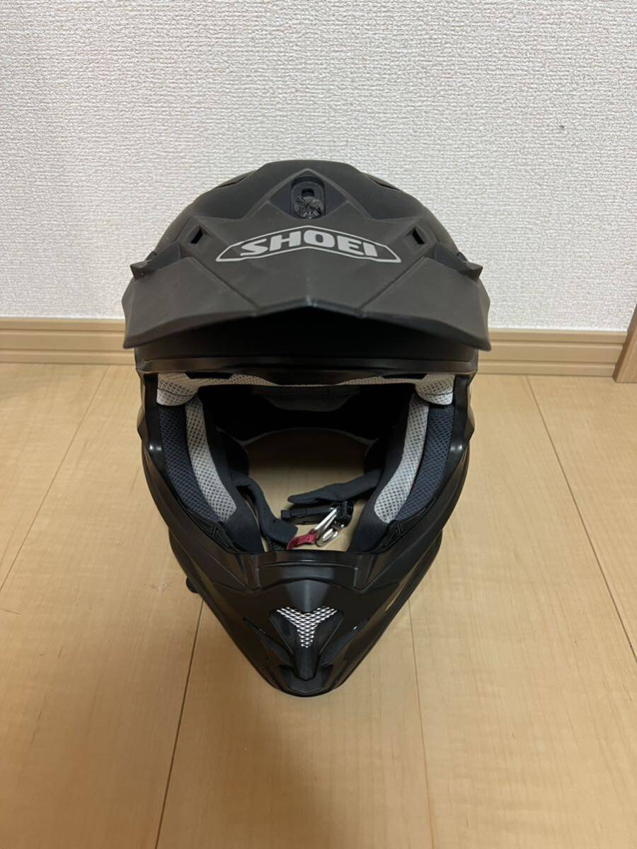 SHOEI VFX-W ショウエイ オフロードヘルメット マットブラック Ｌサイズ_画像1