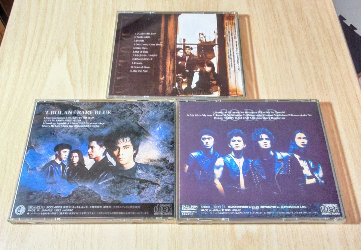 T-BOLAN BABY BLUE SO BAD HEART OF STONE ３枚セット_画像2
