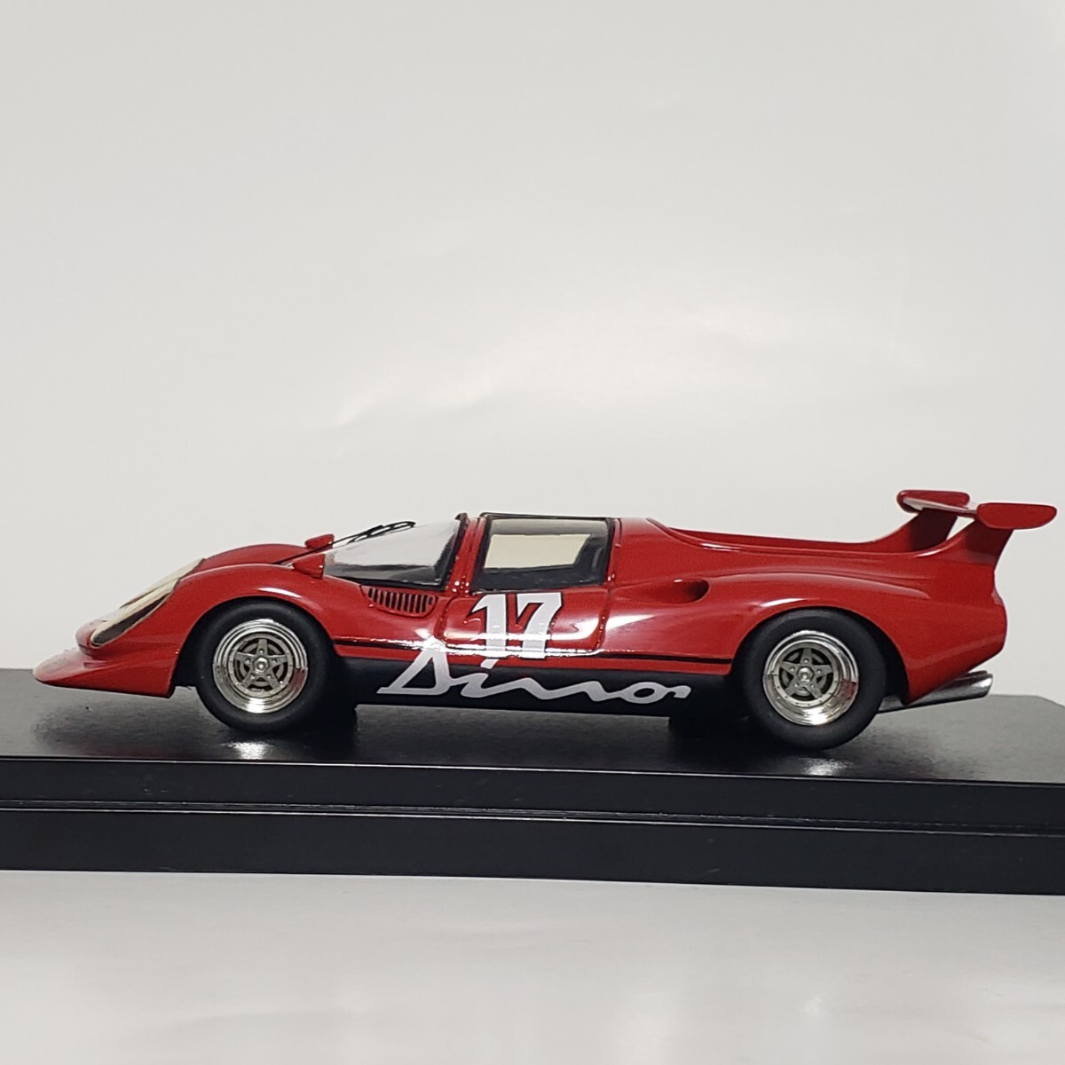 KYOSHO サーキットの狼 YATABE RS 流石島レース仕様 KCW 002A Ferrari Dino Prototypo Competizione 撮影の為の開封のみ保管品 _画像10