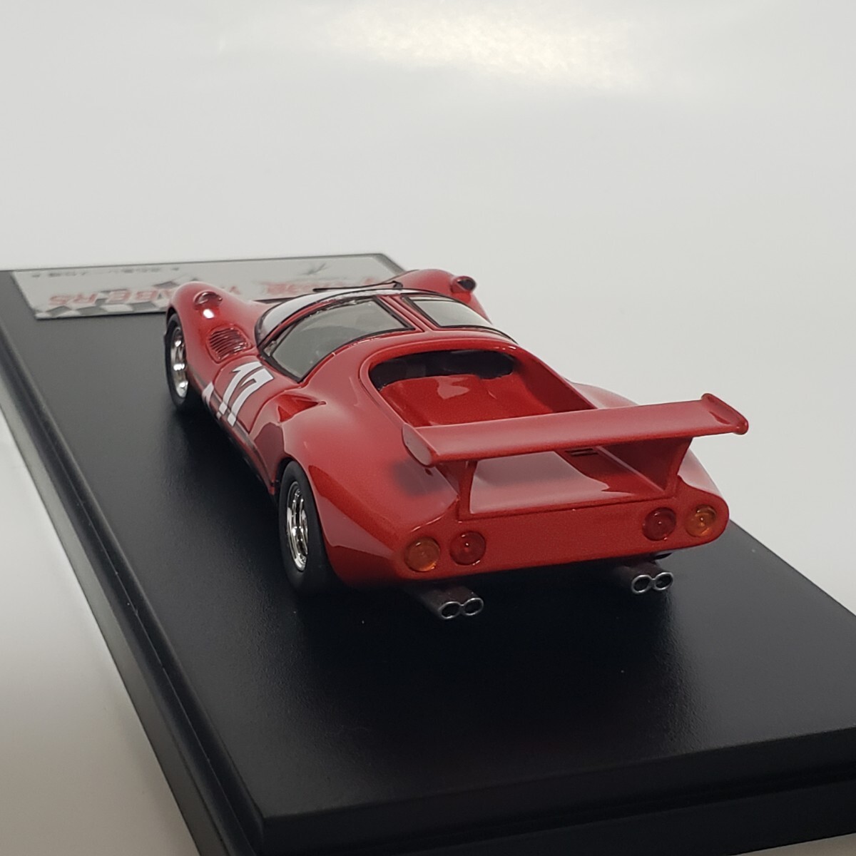 KYOSHO サーキットの狼 YATABE RS 流石島レース仕様 KCW 002A Ferrari Dino Prototypo Competizione 撮影の為の開封のみ保管品 _画像5