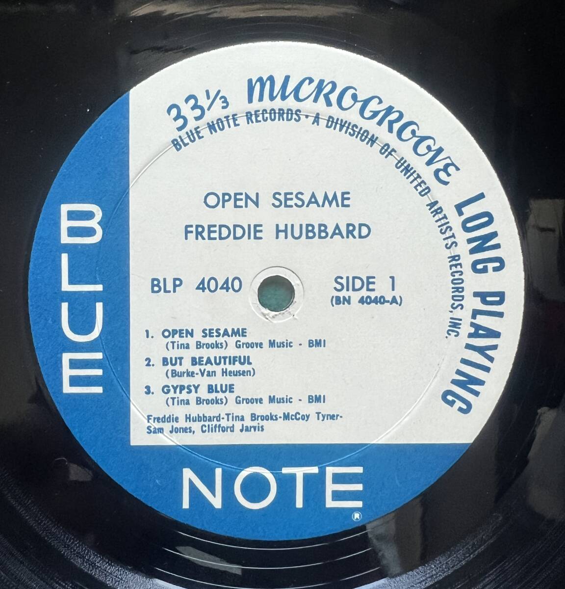 【US盤Liberty】Freddie Hubbard / Open Sesame　BLUE NOTE/BLP4040/1972年発売_画像2