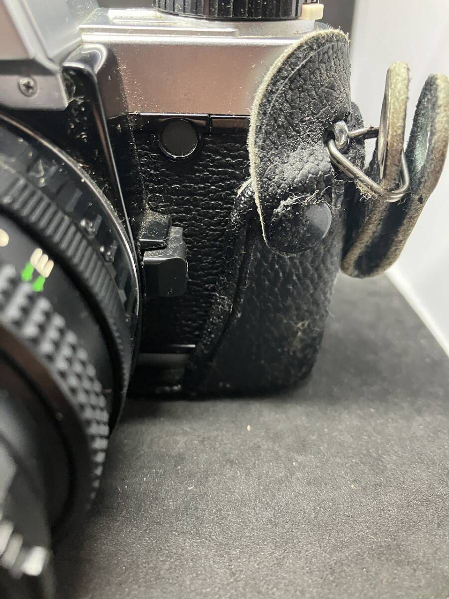 1円 希少 レア FUJICA フジカ 一眼 レフ フィルム カメラ ケース レンズ付 コレクション 現状品 保管品 レトロ EBC X-FUJINON 1.6 50mm_画像10