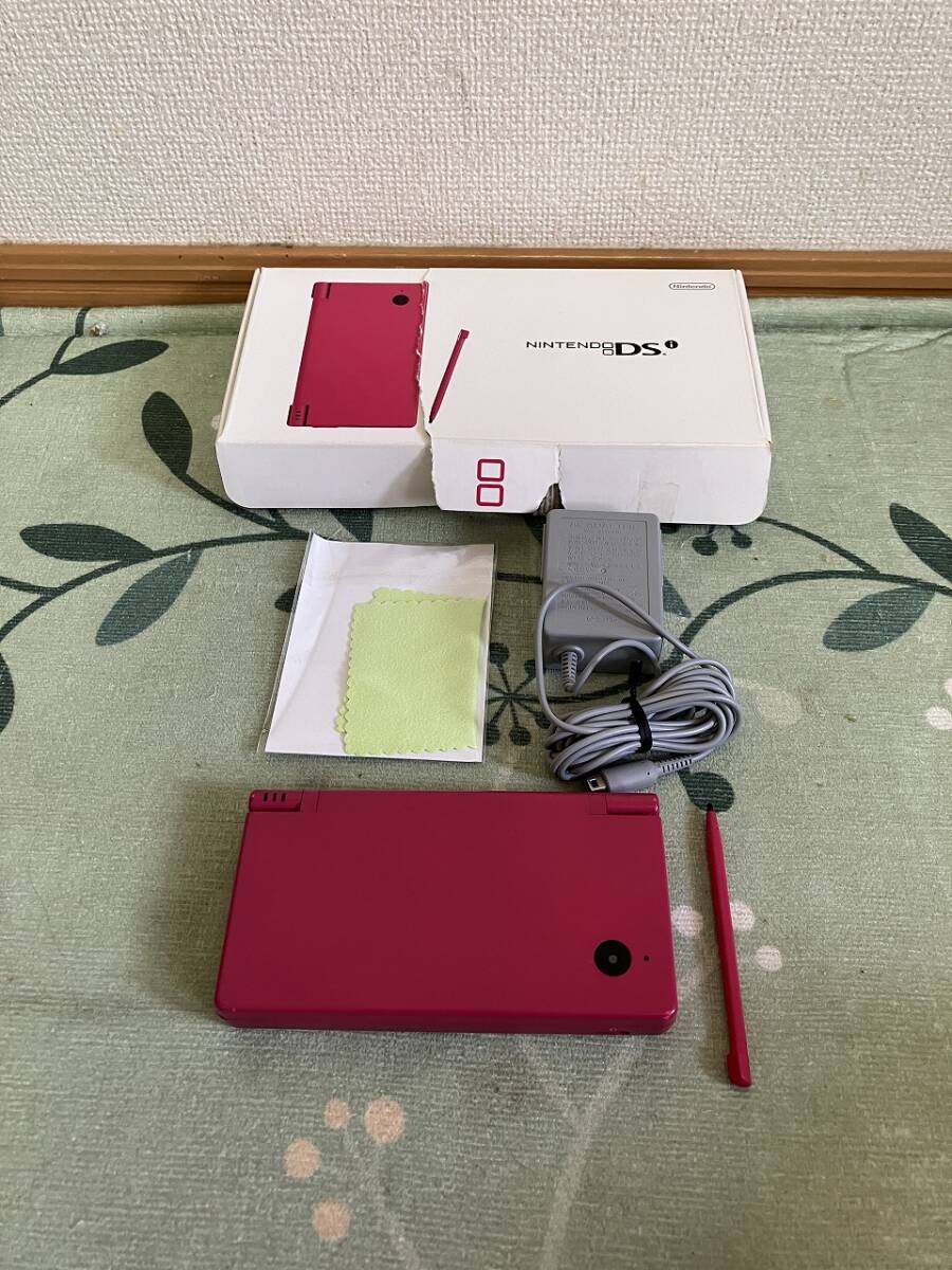 1円 希少 レア Nintendo ニンテンドー 任天堂 DS i 本体 C/TWL-JPN 家庭用 ゲーム機 元箱付 現状品 保管品 レトロ ヴィンテージ 携帯型_画像1