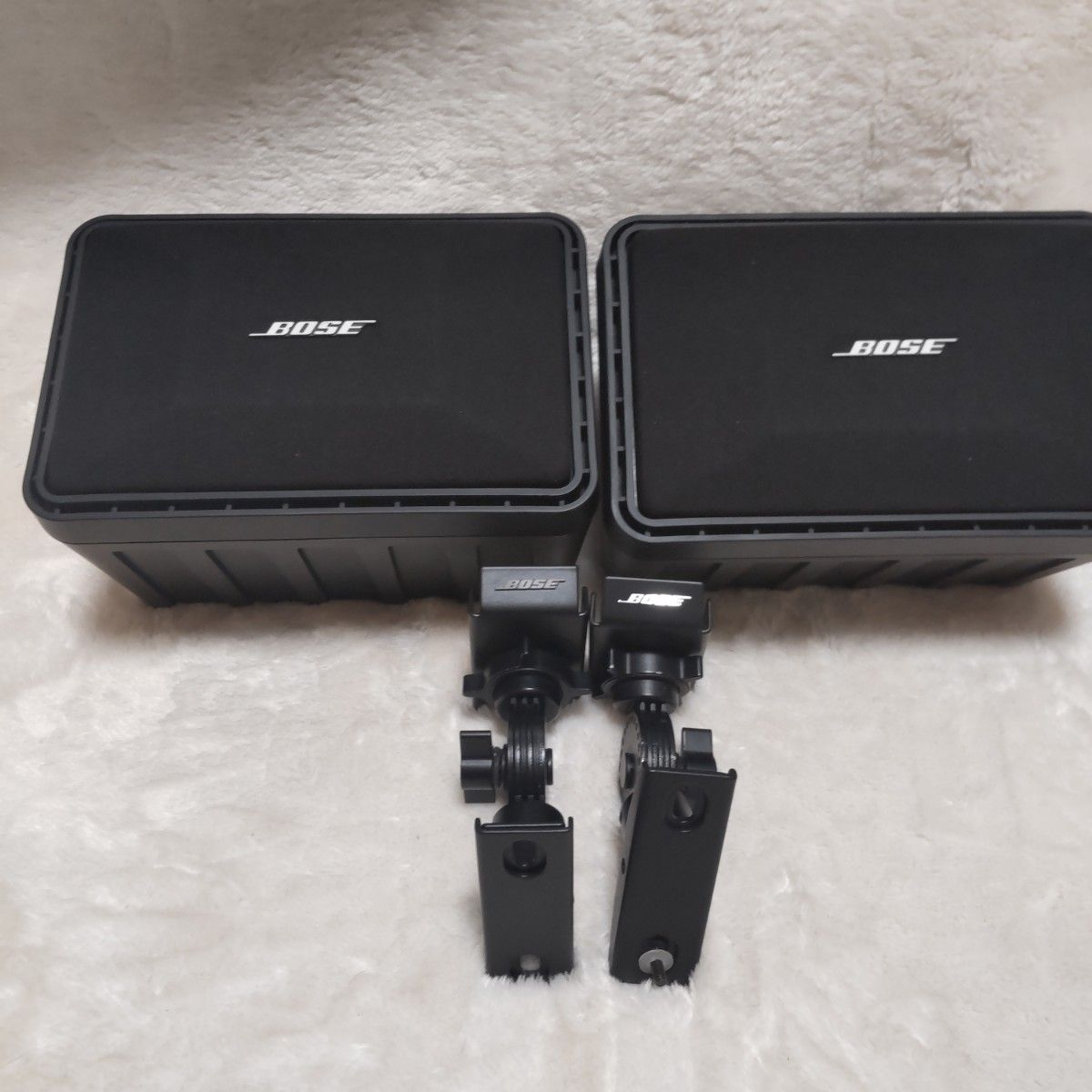 BOSE 天吊りスピーカーセット 説明書あり 配線パーツ全部あり BOSE 天吊りスピーカーセット 説明書あり 配線パーツ全部あり