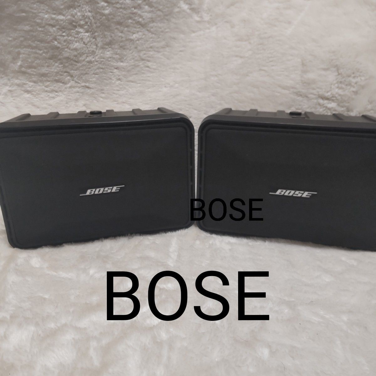 BOSE  天吊りスピーカーセット 説明書あり。配線パーツ全部あり。自宅用にも。