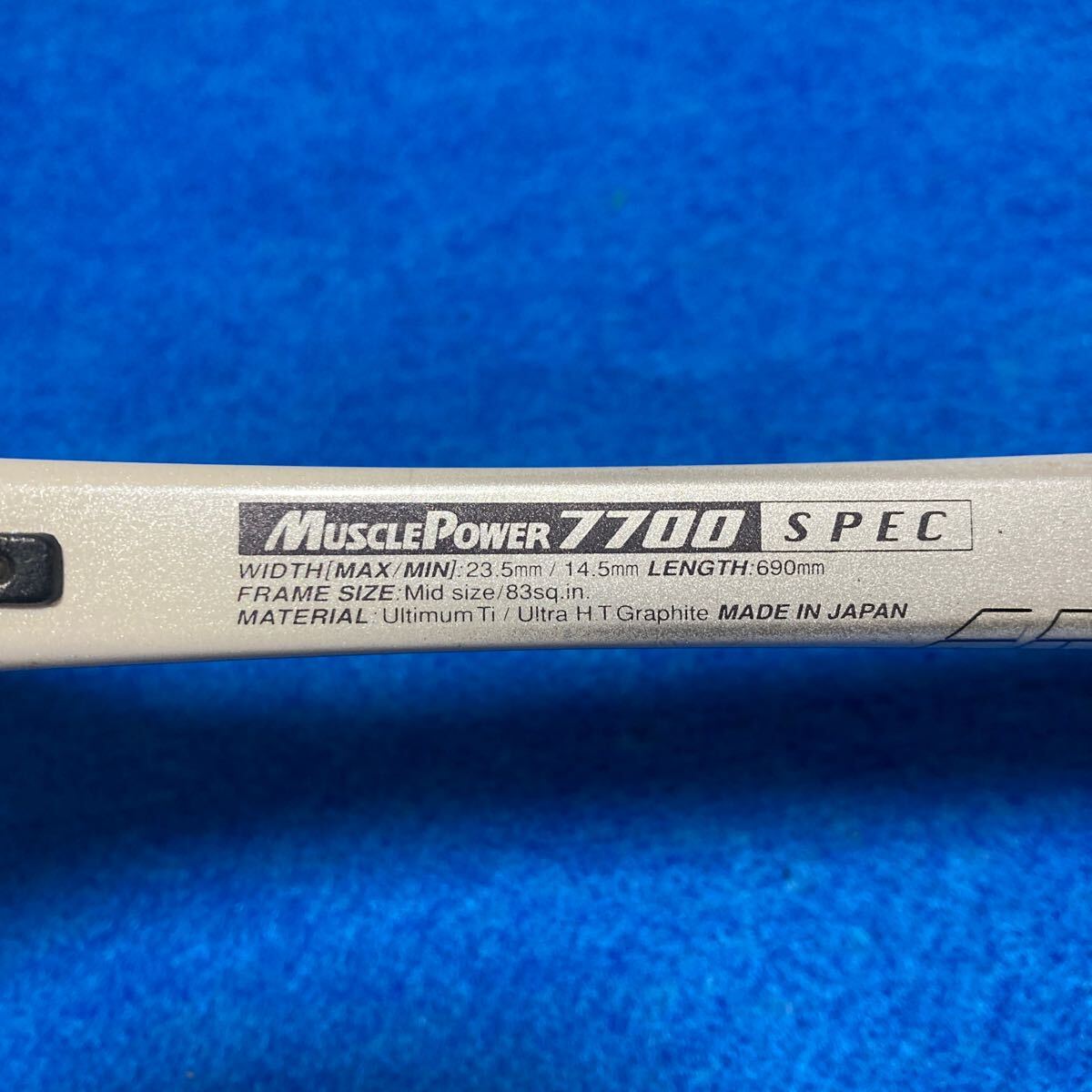 2本 MP7200 MP7700 YONEX ヨネックス MIZUNO ミズノ MUSCLEPOWERマッスルパワー 軟式テニスラケット ソフトテニスラケット 同梱不可_画像8