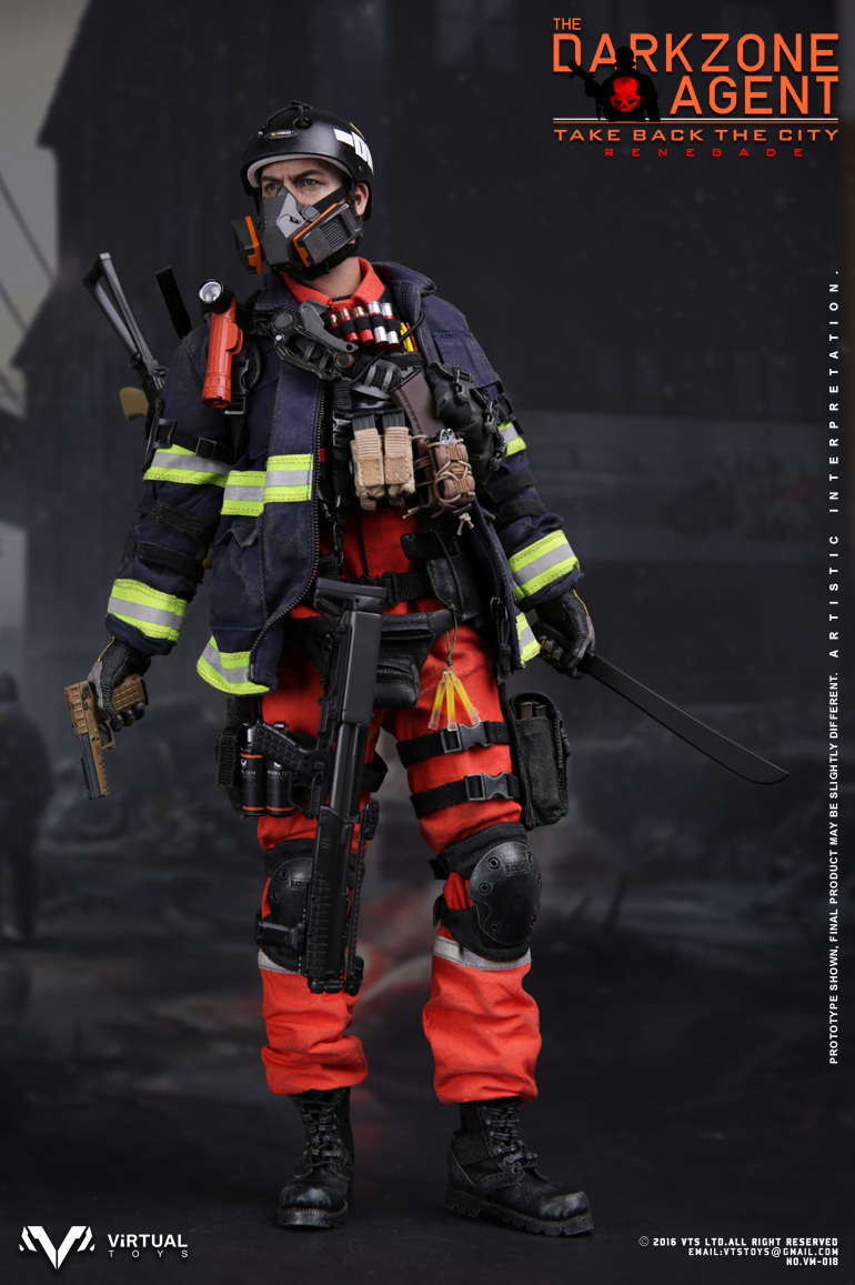 VTS Toys 1/6 ハンドパーツ THE DARKZONE AGENT VM-018 RENEGADE ディビジョン 検 Damtoys DID ホットトイズ_画像4