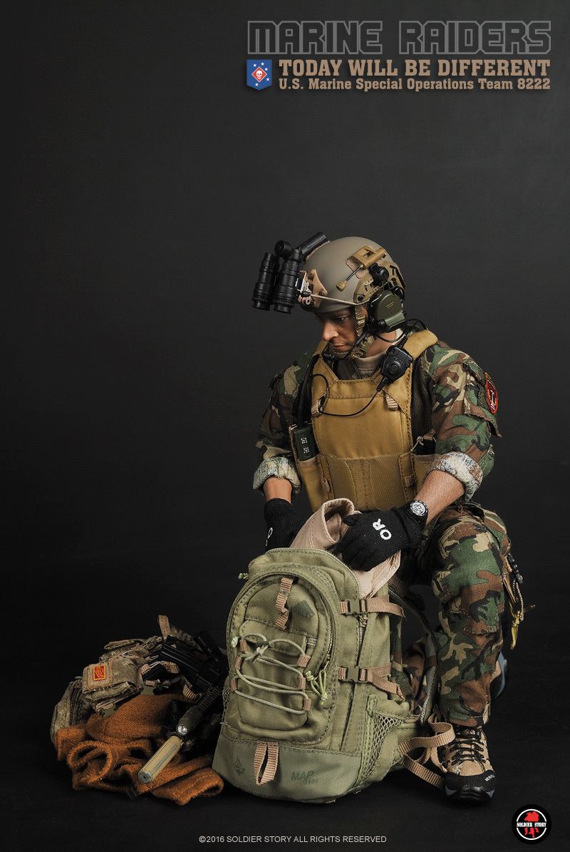 Soldier Story 1/6 ボディアーマー 防弾ベスト アメリカ海兵隊特殊作戦部隊 マリーン・レイダース チーム SS094 検 Damtoys ホットトイズ_画像4