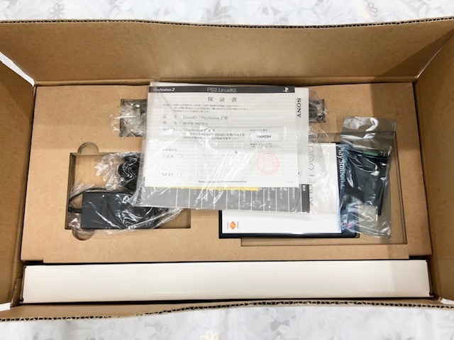 C740 未使用保管品 PS2 Linux Kit SCPH-10270K PlayStation2 Linux キット 開発キット_画像2