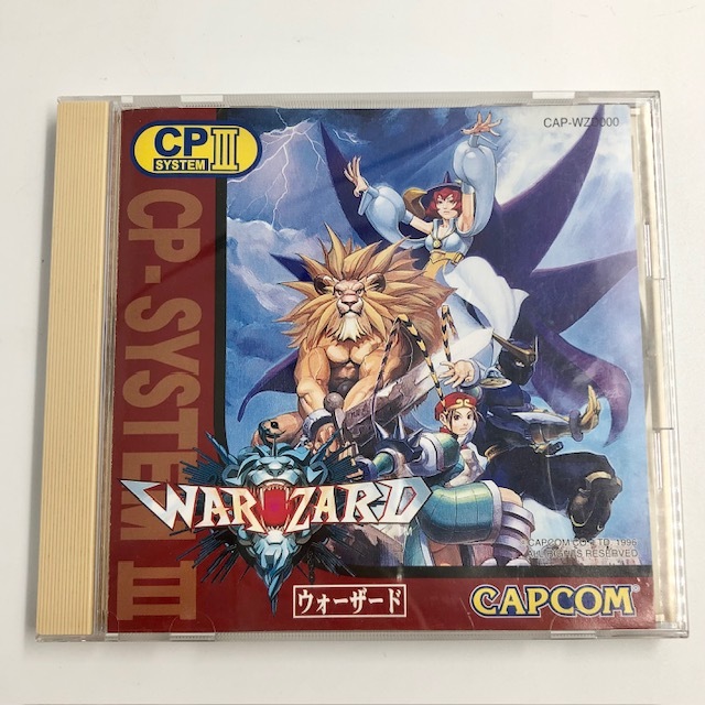 C817 カプコン CAPCOM ウォーザード CD-ROM CPⅢ WARZARD_画像1