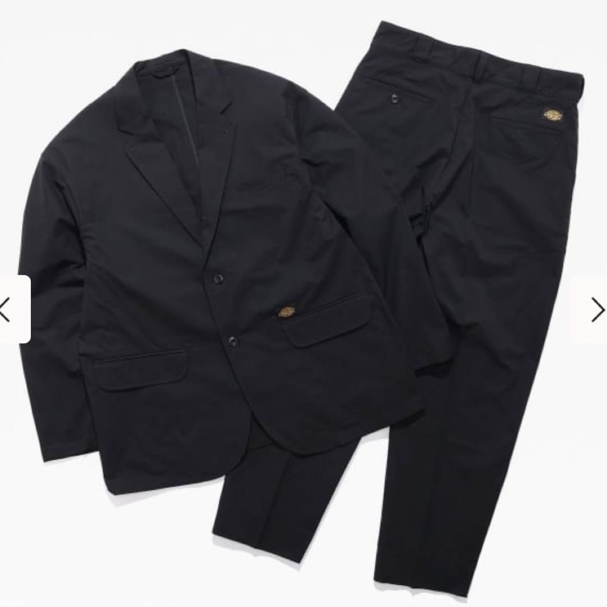 M 黒 Dickies × TRIPSTER SUIT 野村訓一 セットアップ スーツ BLACK ディッキーズ トリップスター