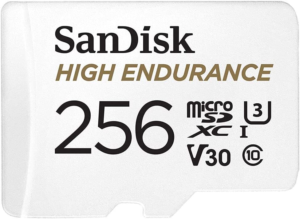 新品 未使用品 !! SanDisk HiGH Endurance microSDXC 256GB アダプター付属 サンディスク ハイエンデュランス _画像1