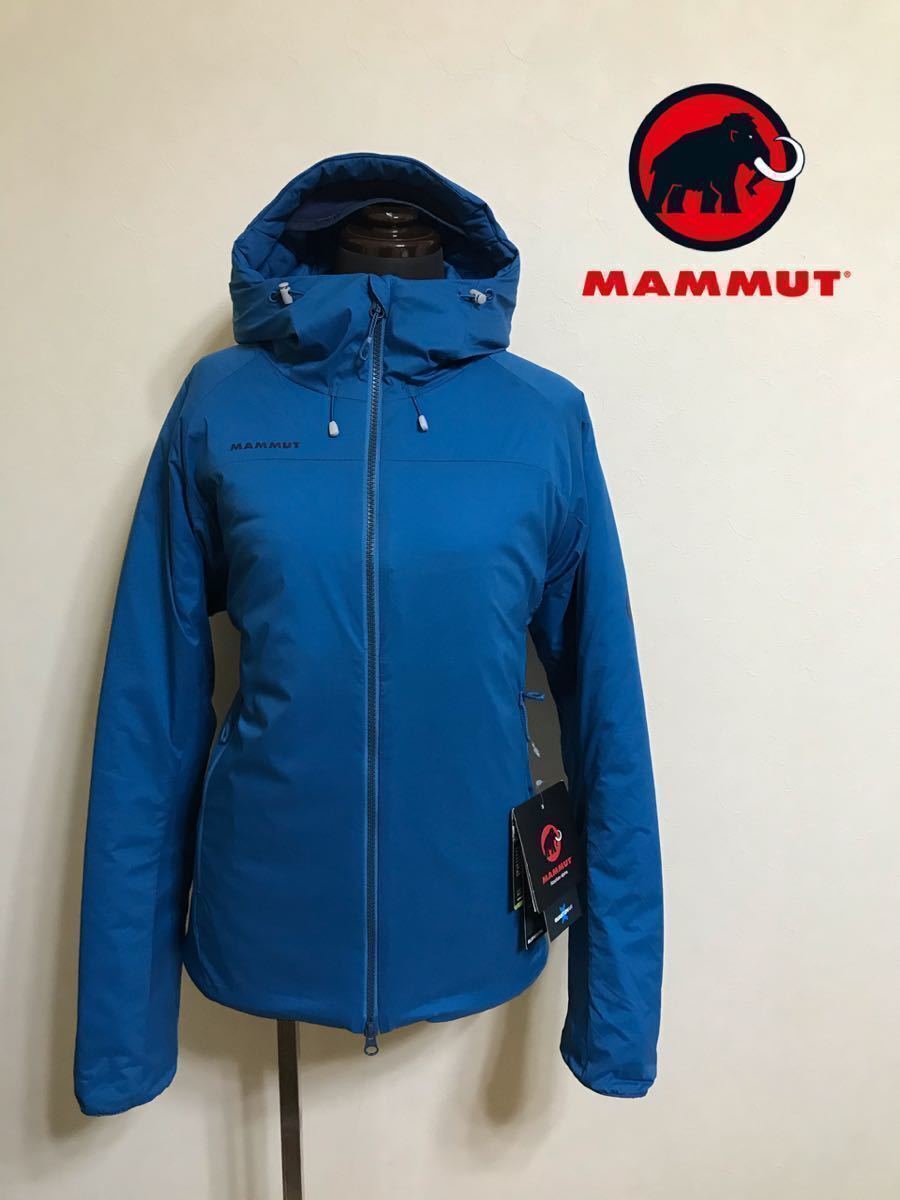 【新品】 MAMMUT マムート アウトドア レディース 中わた ジャケット ジップパーカ PERTEX 防寒 登山 ナイロン 日本サイズL 長袖 165/92A_画像1