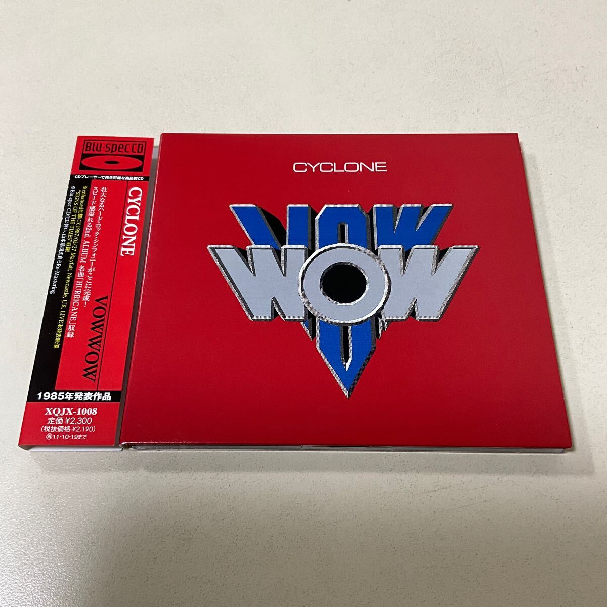 ジャパメタ 国内盤 帯付 Blu-spec CD CYCLONE CD VOW WOW_画像1