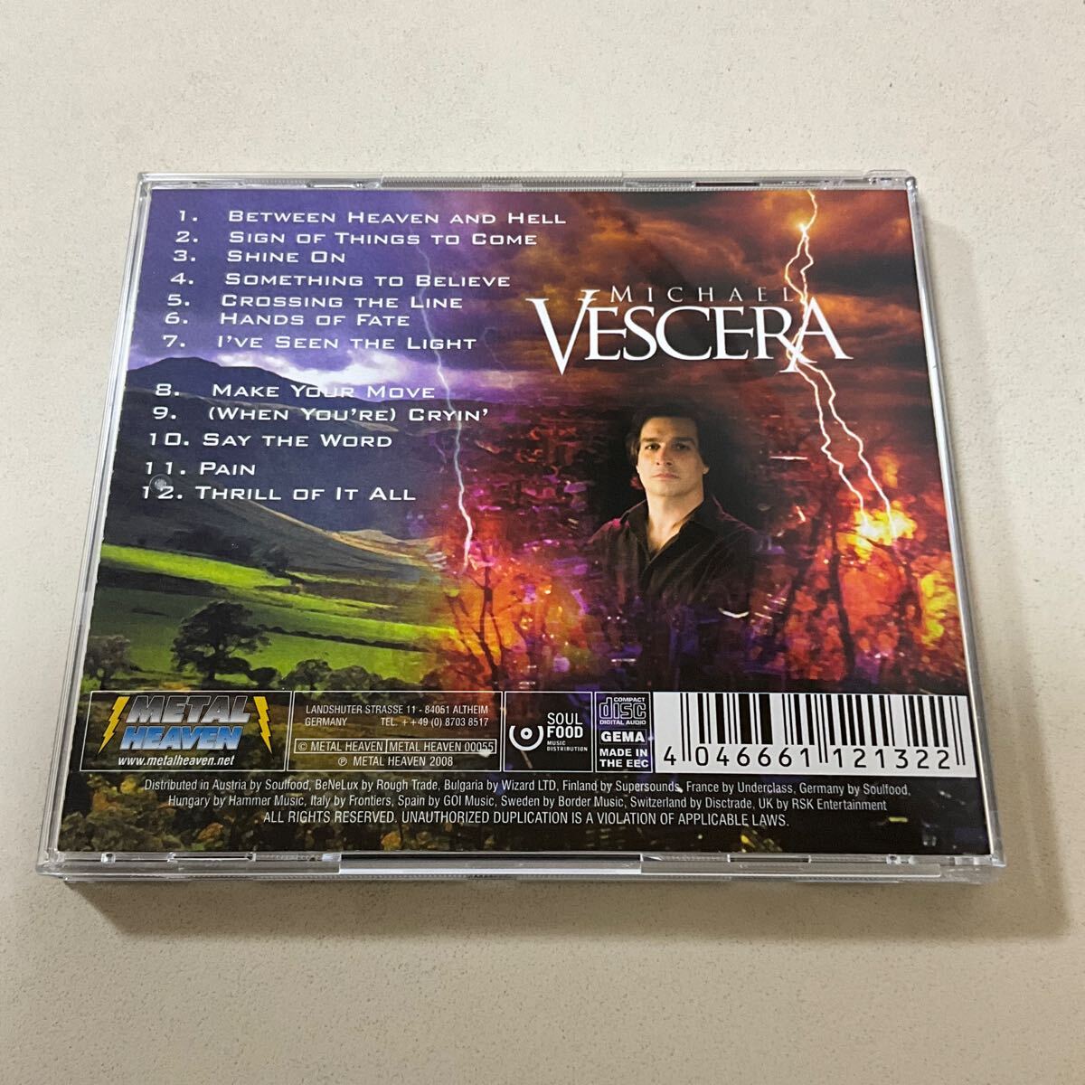 USメタル マイクヴェセーラ MICHAEL VESCERA SIGN THINGS TO COME/Yngwie Malmsteen Loudness_画像5
