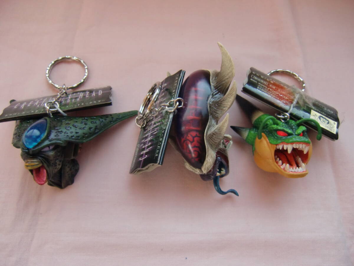  Dragon Ball Z Creature z head key holder figure porunga3 kind set 