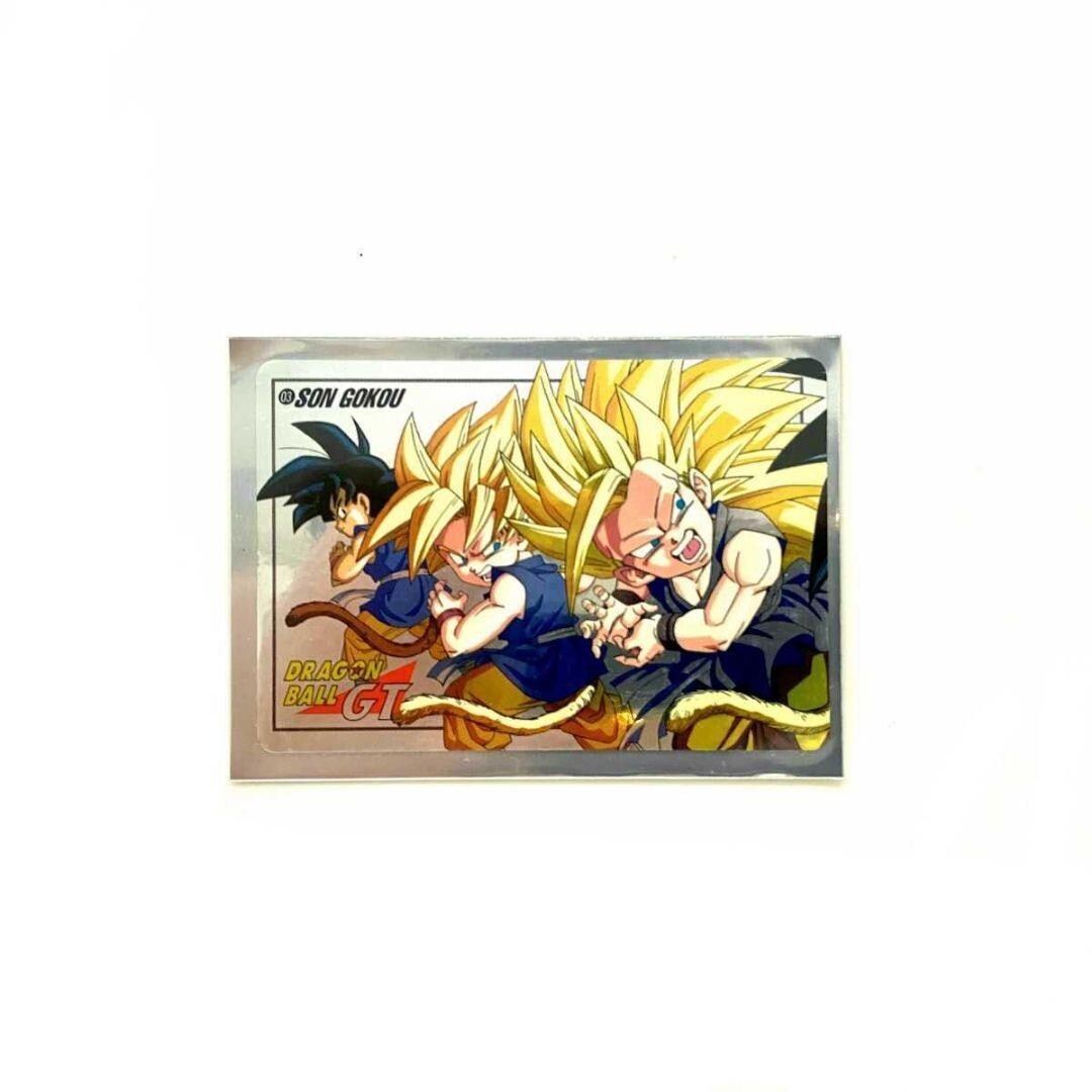 ドラゴンボール スーパーバトル GT編 No. 03 SON GOKOU カードダス DRAGONBALL CARD キラ 隠れプリズム PRISM シークレット Secret_画像1