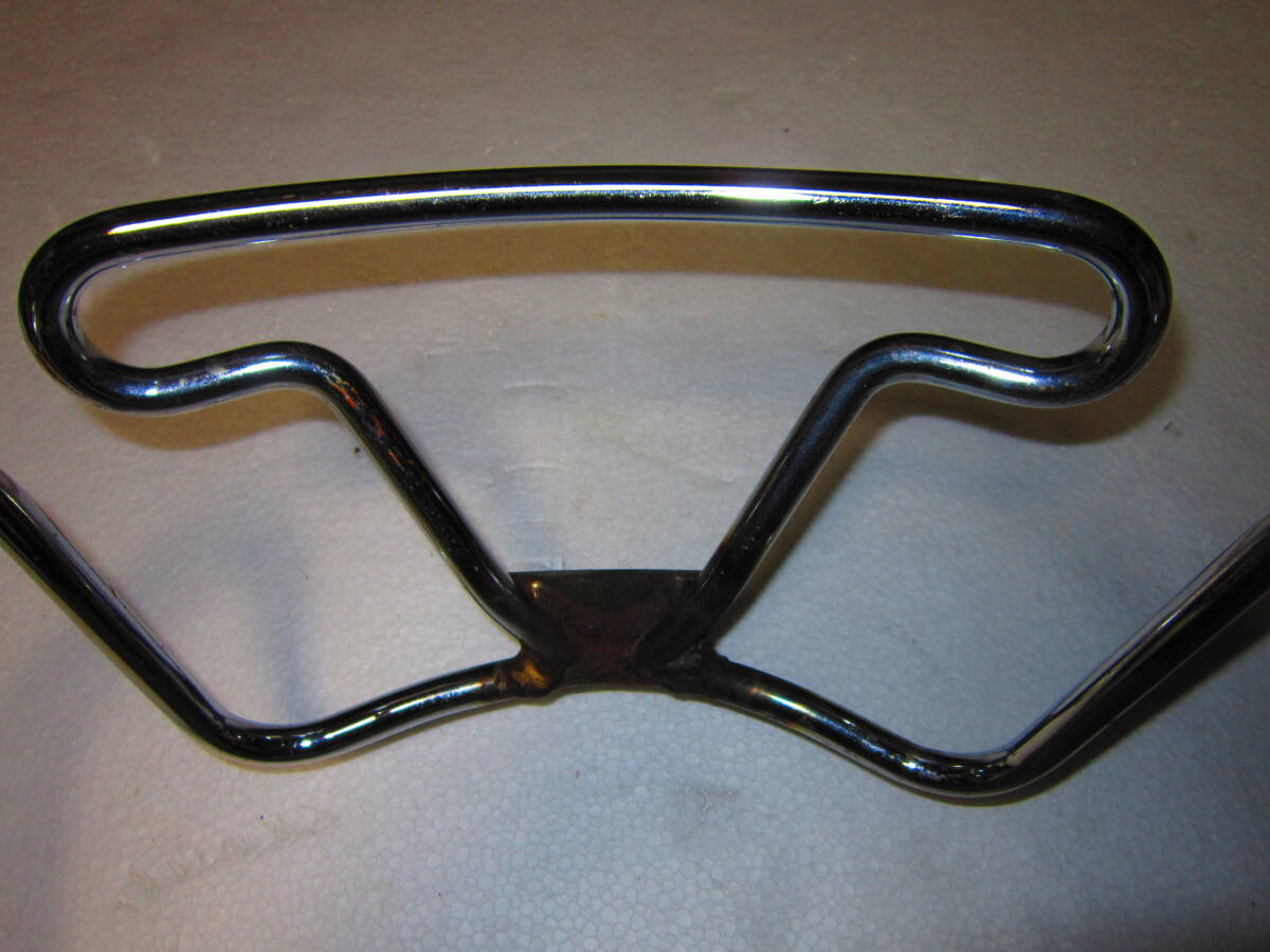  Harley shovel FLH back rest original tandem grip grab bar 