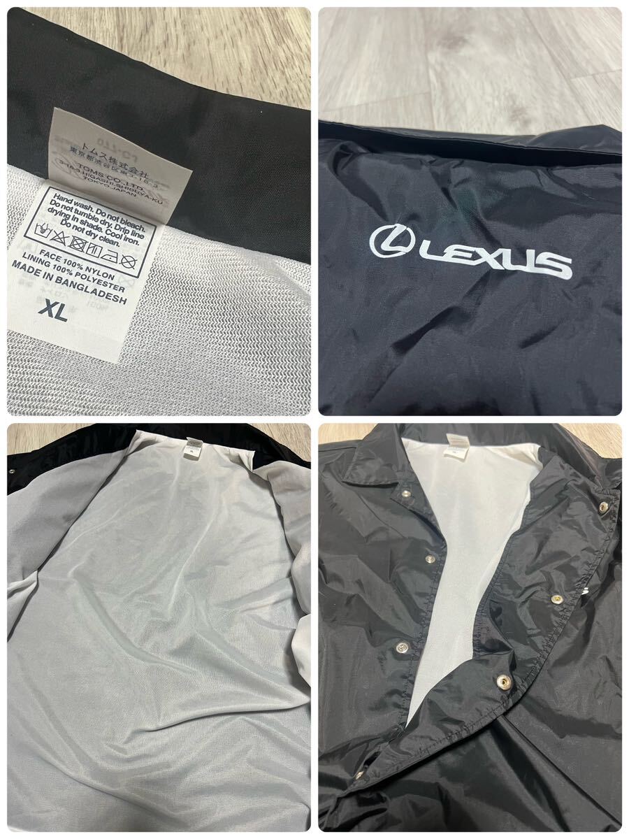 レクサス ジャンパー 黒色 ブルゾン LEXUS XLサイズの画像8