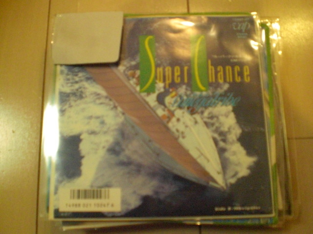 即決 EP レコード 1986 OMEGA TRIBE/1986オメガトライブ / Super Chance EP8枚まで送料ゆうメール140円_画像1