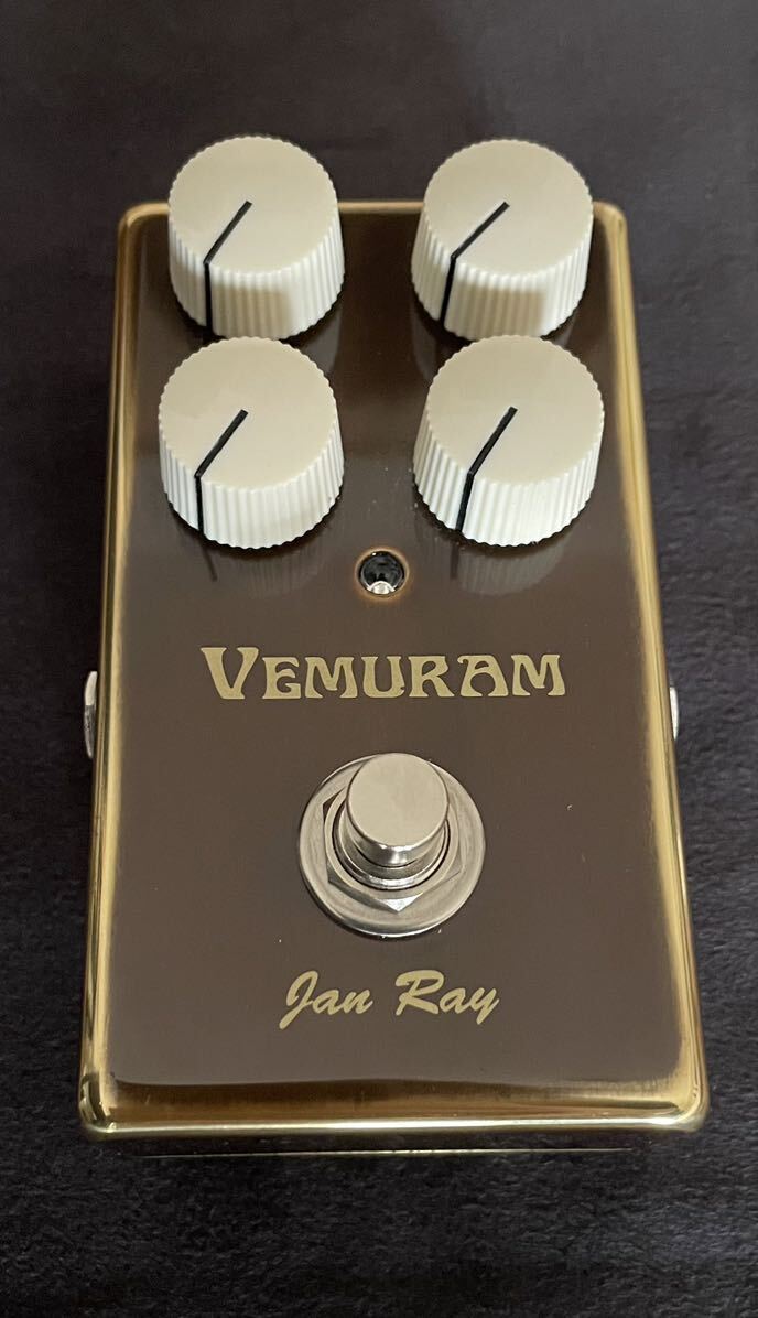 【美品】 VEMURAM Jan Ray BOOST OVERDRIVE ヴェムラム ジャンレイ マジック6 ブラックフェイス オーバードライブ BOSS Fender Gibson