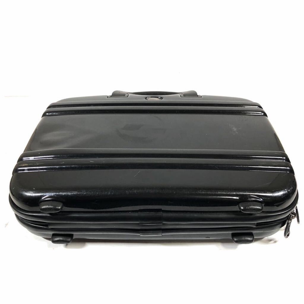 [ Zero Halliburton ] genuine article ZERO HALLIBURTON business bag black Logo metal fittings attache case trance case for man men's 