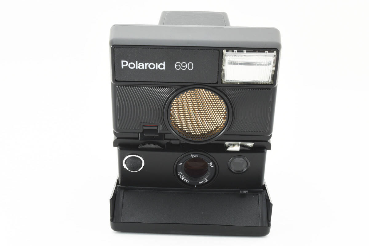 [ finest quality beautiful goods ] Polaroid 690 instant camera film camera Polaroid camera instructions * case attaching operation verification ending #1497