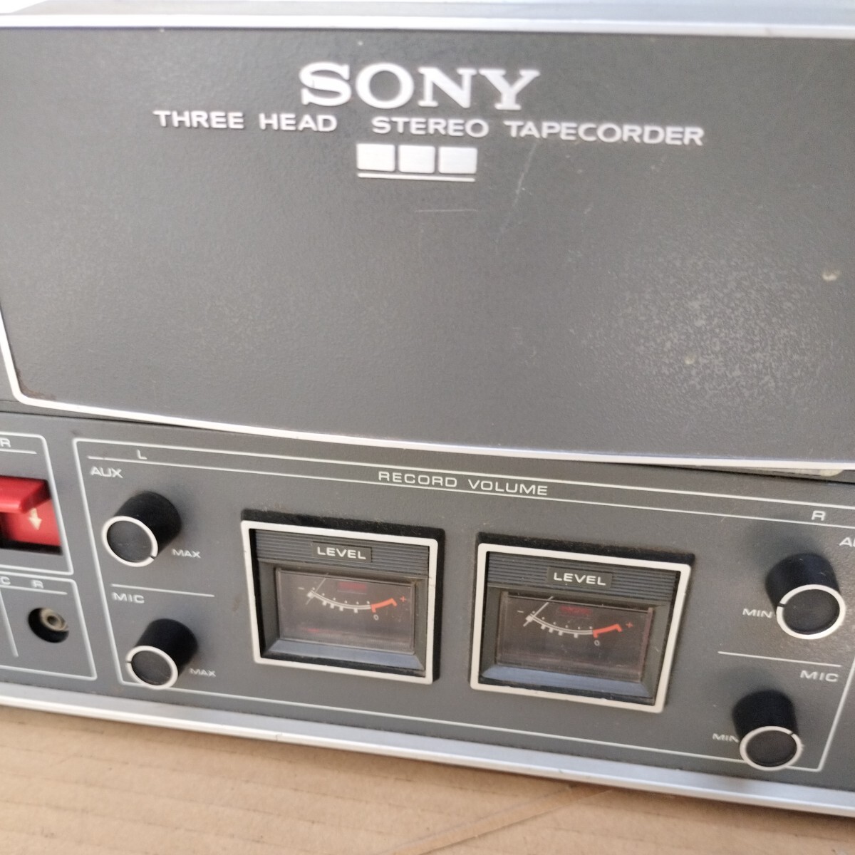 SONY ソニー TC-6360 オープンリールデッキ TAPECORDER テープレコーダー オーディオ機器 通電OK. 60313-7_画像4