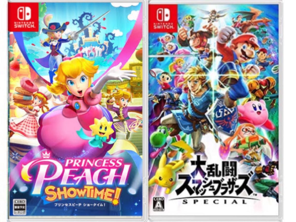 大乱闘スマッシュブラザーズ(スマブラ) プリンセスピーチ 2本セット 大乱闘スマッシュブラザーズ(スマブラ)プリンセスピーチ2本