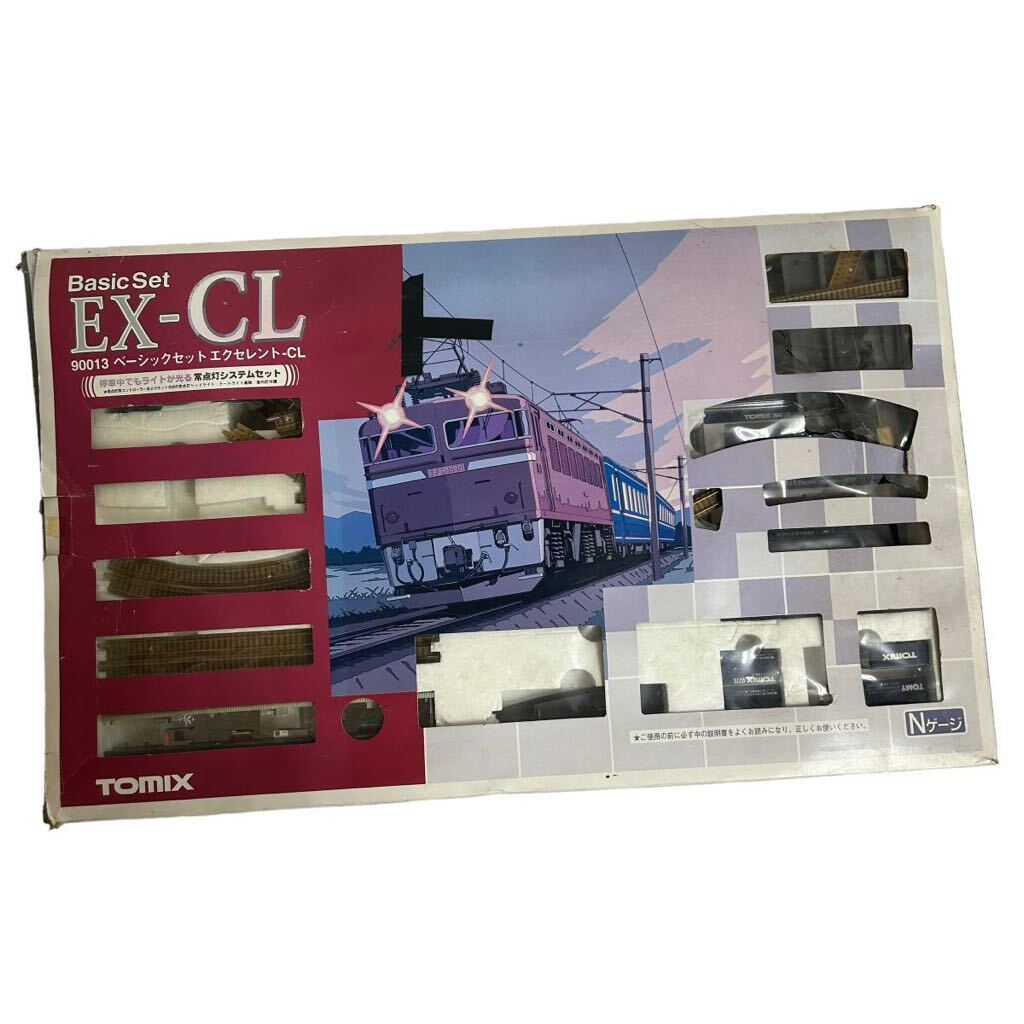 Basic Set EX-CL ベーシックセット エクセレント90013 Tomix トミックス Nゲージ 鉄道模型 電気機関車 システムアップレールセット_画像1