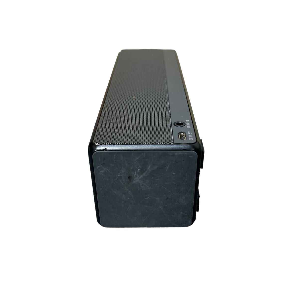ソニー SRS-X33 SONY Bluetooth ワイヤレスポータブルスピーカー パーソナルオーディオシステム ブラック 2015年製_画像4