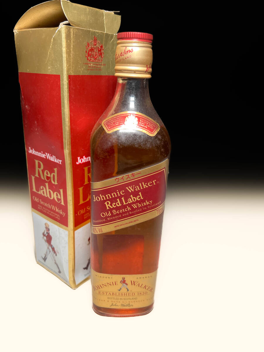 ■ジョニーウォーカー Johnnie Walker RED Label Scotch Whisky Blended ジョニ赤 スコッチウイスキー の画像1