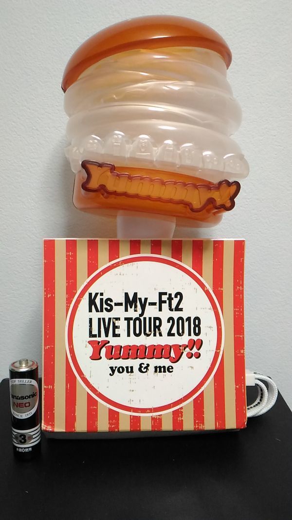 Kis-My-Ft2 Live Tour 2018 Yummy!! you&me фонарик-ручка Kiss мой Tamamori Yuuta Fujigaya Taisuke север гора . свет Mai праздник комплект Johnny's 3Oap