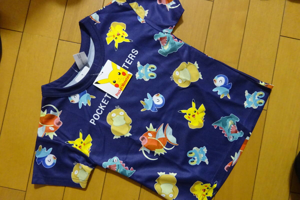 送料無料　3枚セット　ポケモン　ドラえもん　半袖Tシャツ　100cm