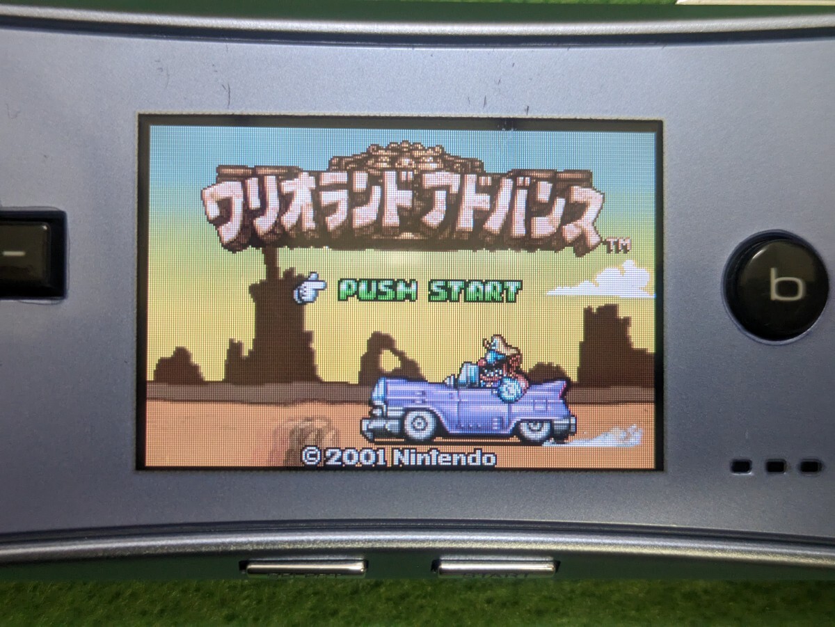 ゲームボーイ アドバンス ゲームボーイアドバンス ワリオランド ワリオランドアドバンス ヨーキのお宝 GBA _画像3