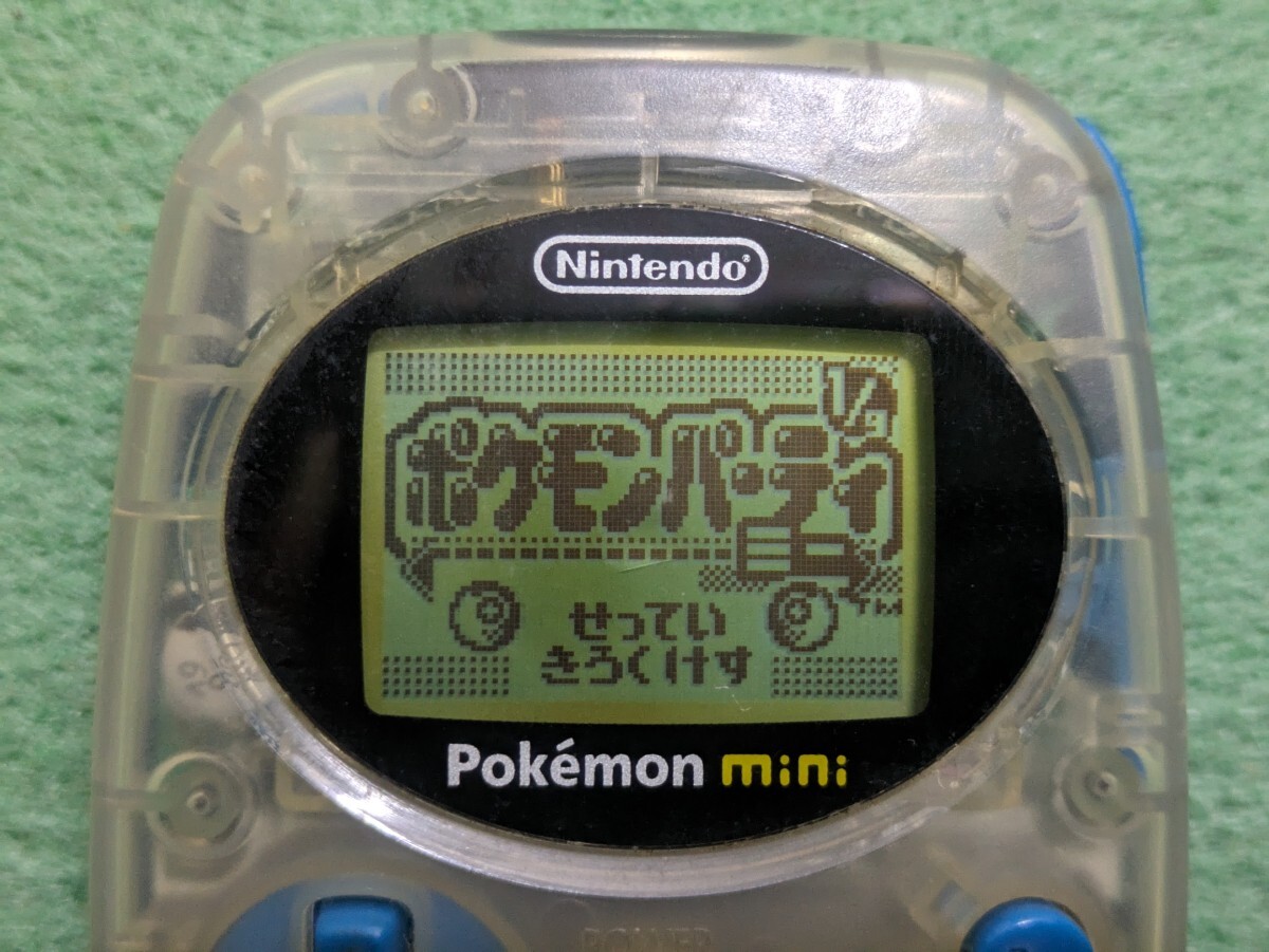 nintendo ニンテンドー任天堂 ポケモンミニ POKEMON MINI ポケモンパーティミニ_画像2