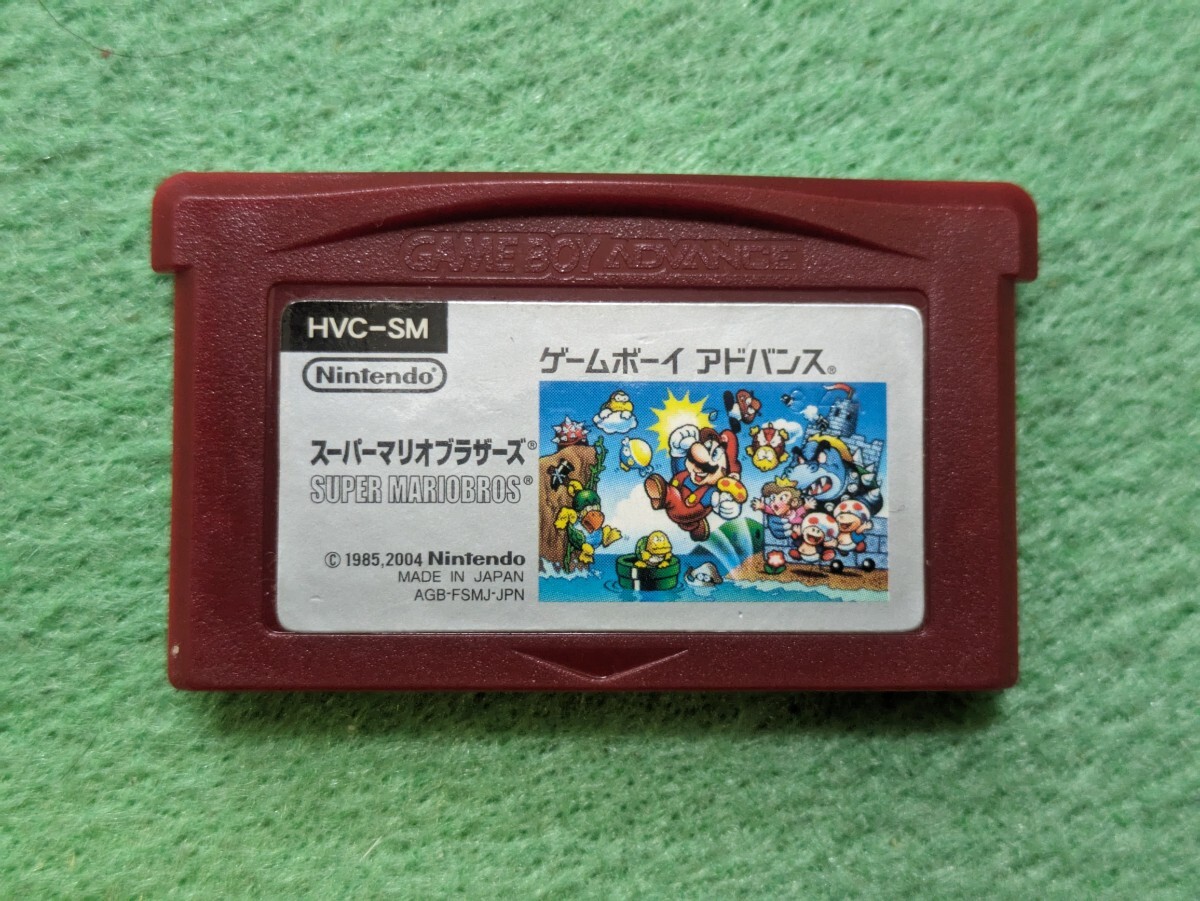 ゲームボーイ アドバンス ゲームボーイアドバンス ファミコンミニ スーパーマリオブラザーズ GBA_画像1