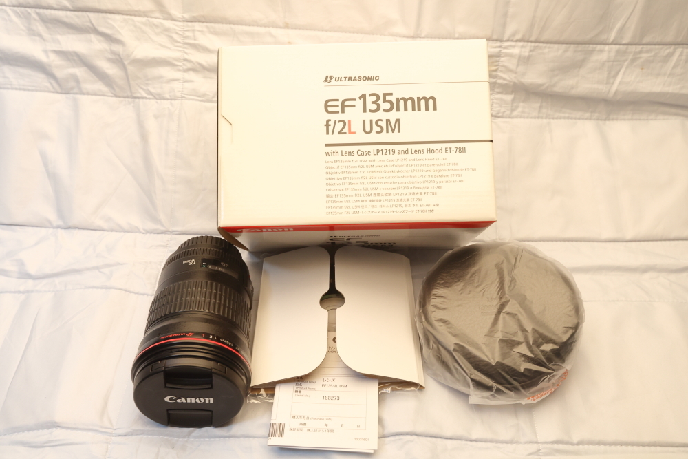 Canon キャノン EF135mm F2L USM (中古品)_画像3
