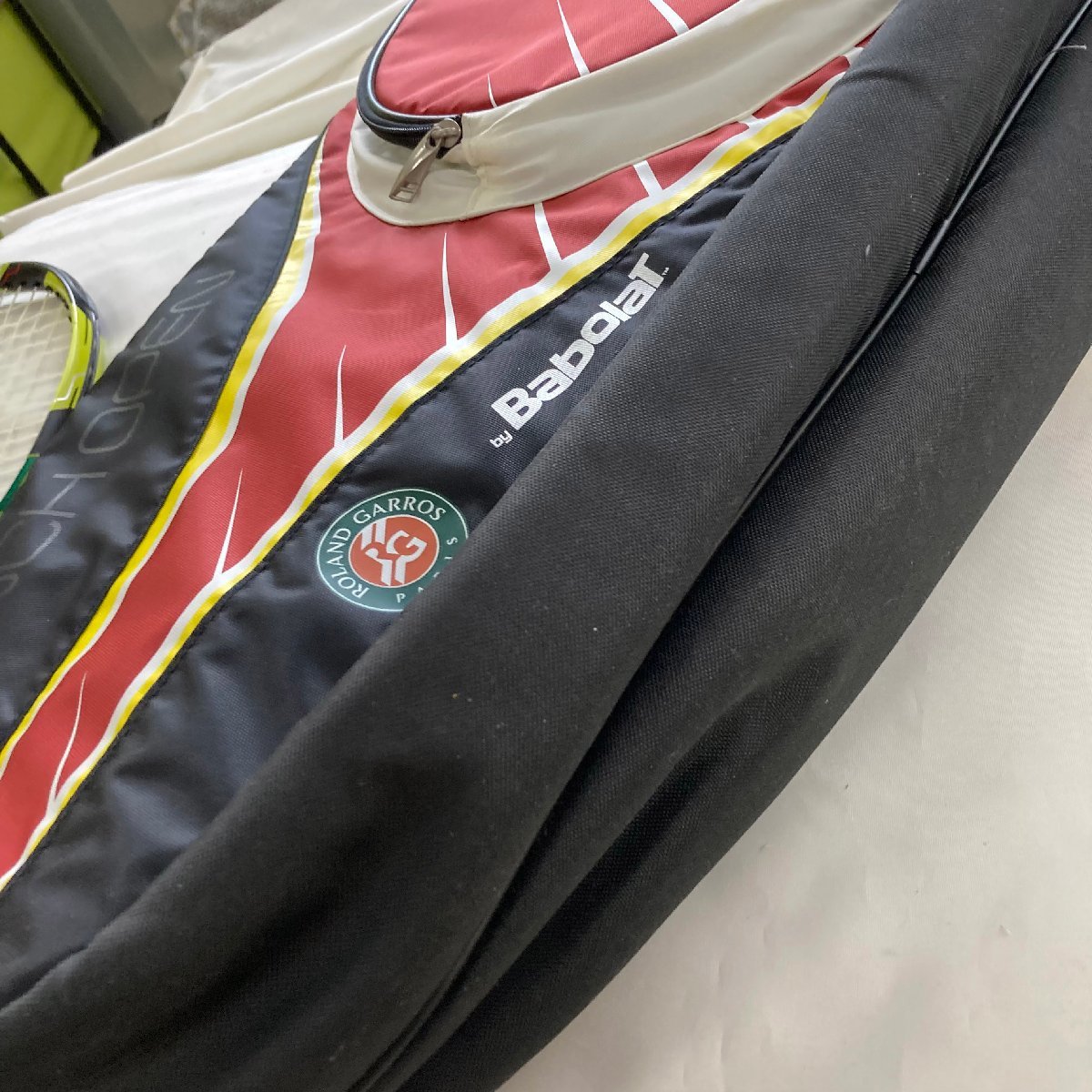  used * roland garros * racket bag lakeba red Babolat 