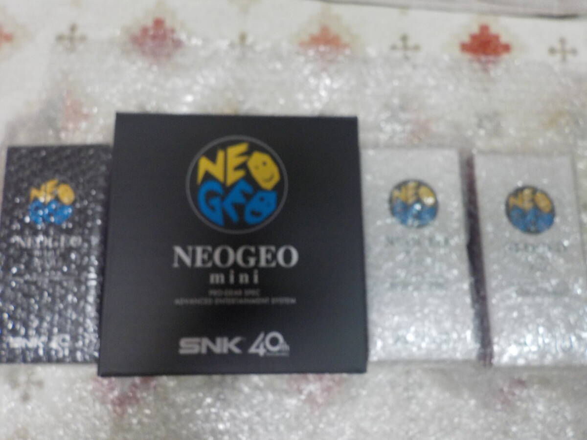 新品未開封 NEOGEO mini ネオジオミニ コントローラ パッド セット SNK